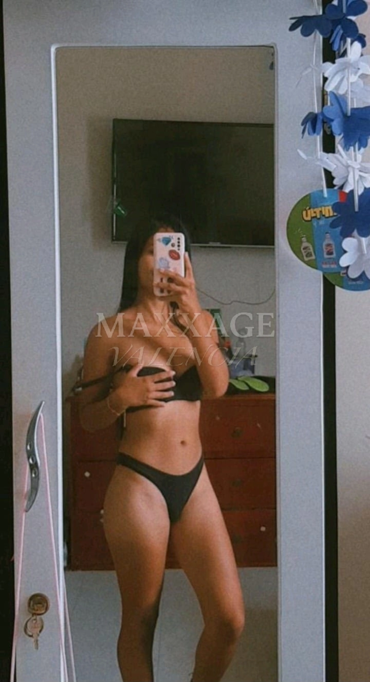 Victoria escort colombiana Valencia Maxxage VLC